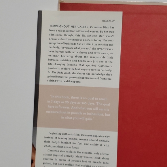 The Body Book by Cameron Diaz - Picture 3 of 4